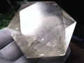 アイリスクォーツ 虹入り水晶 ヘキサゴン 六芒星 レインボー水晶