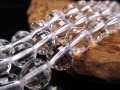 水晶 クォーツ クリスタル 一連 ビーズ