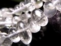 水晶 クォーツ クリスタル タンブルカット ビーズ連 連材