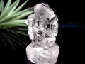 水晶 クォーツ 縁起物 置物 大黒天