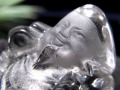 水晶 クォーツ 縁起物 置物 大黒天