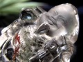水晶 クォーツ 縁起物 置物 大黒天
