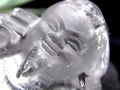 水晶 クォーツ 縁起物 置物 大黒天