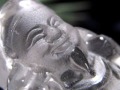 水晶 クォーツ 縁起物 置物 大黒天