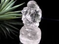 水晶 クォーツ 縁起物 置物 大黒天
