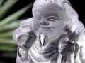 水晶 クォーツ 縁起物 置物 大黒天