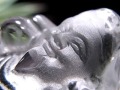 水晶 クォーツ 縁起物 置物 大黒天