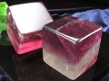 フローライト 蛍石 キューブ 置物