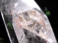 クォーツインクォーツ 貫入水晶 マニフェストクォーツ 天然石置物 ポリッシュポイント