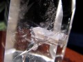 マニフェストクォーツ 貫入水晶 ポイント 水晶 クォーツインクォーツ