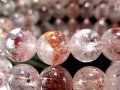 ストロベリークォーツ 苺水晶 ブレスレット レピドクロサイト ファントム