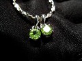 ペリドット かんらん石 ペンダントトップ アクセサリー ハワイアンダイヤモンド