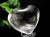 水晶 クォーツ ハート 置物 ブラジル
