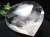 天然水晶 ハートカット オブジェ ブラジル産 置物