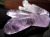 紫水晶 アメジスト エンジェル 彫刻置物 インテリア
