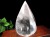 水晶 クリスタル フレイム型置物 インテリア ねじれ
