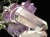 リチウムクォーツ 水晶 ペンダントトップ ポイント ネックレス