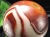 サードオニキス 赤縞瑪瑙 丸玉 置物 スフィア