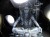 クリスタルガラス 丸玉 回転LED台座 人工水晶 USB給電式