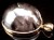 プラチナルチルクォーツ ペンダントトップ 18KG 18金ゴールド ブルッカイト