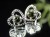 モルダバイト ピアス 隕石 ナチュラルグラス Silver925