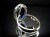 アンバー リング Silver925 天然琥珀 リトアニアアンバー