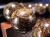 ジオメトリールチルクォーツ ブレスレット ブロンズルチルクォーツ ブラジル産 金紅石
