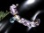 アメジスト トパーズ 水晶 ブレスレット