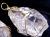 天然水晶 原石 水晶 クォーツ ワイヤーラップ ペンダントトップ