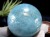 アクアマリン 丸玉 シラー スフィア 置物