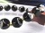 ブラックオニキス 黒瑪瑙 キューブカット ダイスカット ブレスレット