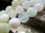 グリーンオパール 蛋白石 opal ビーズ 一連