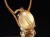 ゴールドルチルクォーツ ペンダントトップ 18K 18金ゴールド ルチルレイテッドクォーツ