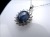 カイヤナイト 藍晶石 ネックレス 大粒 SILVER925