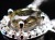 モルダバイト ネックレス ジルコニア SILVER925 カット