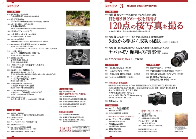 フォトコン2025年3月号