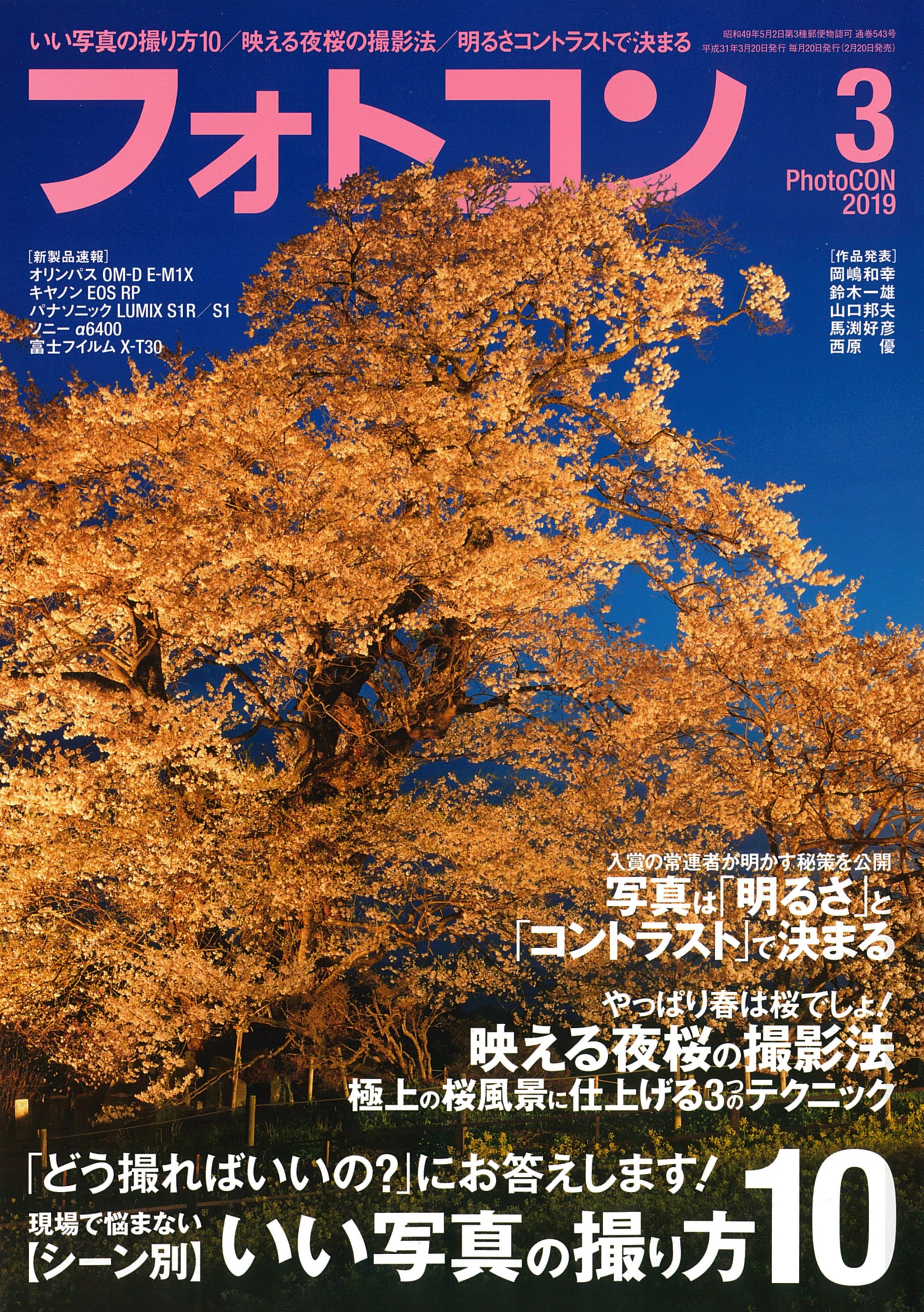 フォトコン2019年3月号