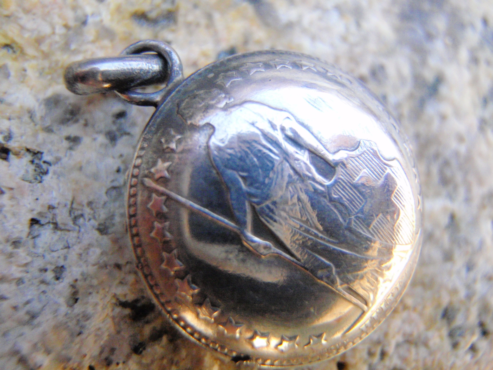 GUARDIAN BELL　ペンダント　スイス１/2フラン