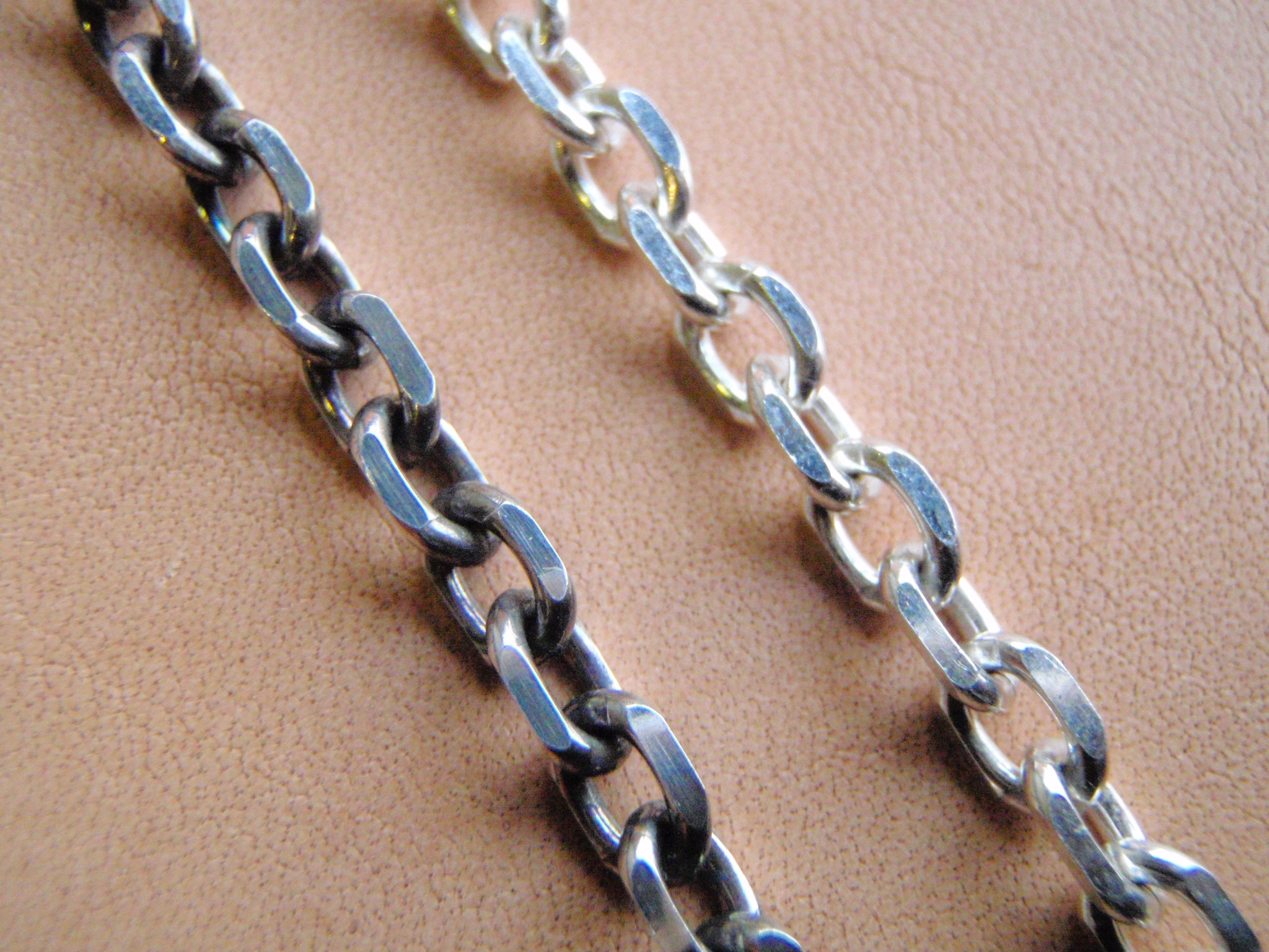 PC&C ｓｖ ９５０　四面カット小豆シルバーチェーン