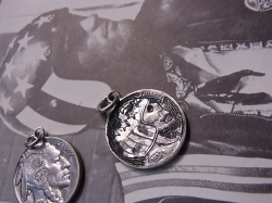 HOBO NICKELペンダント・キャプテンアメリカ