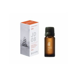 【メーカー直送品】アットアロマ エッセンシャルオイル2本セット JD08 禅（ZEN） 10ml〔代引不可〕
