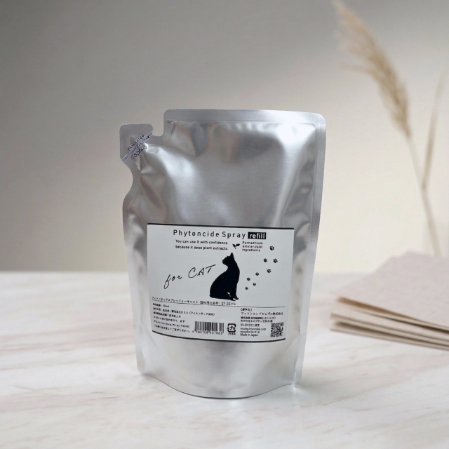 フィトンチッドスプレーフォーキャット詰め替え溶液(300ml)