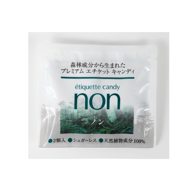 エチケットキャンディ「non」　バラ