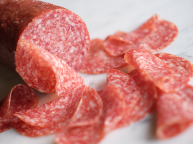 フランス産　サラミ・ミラノ【スライス】