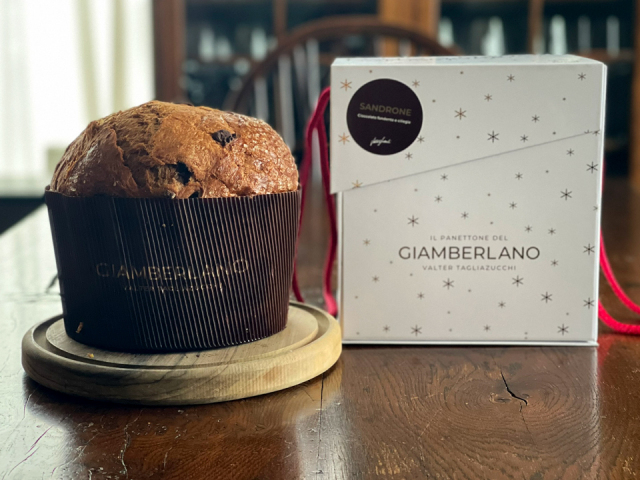 パネットーネ・サンドローネ（チェリー＆ビターチョコ）1kg