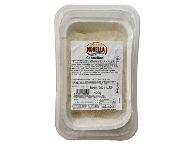 パスタ【ノヴェッラ】カンネッローニ(冷凍)