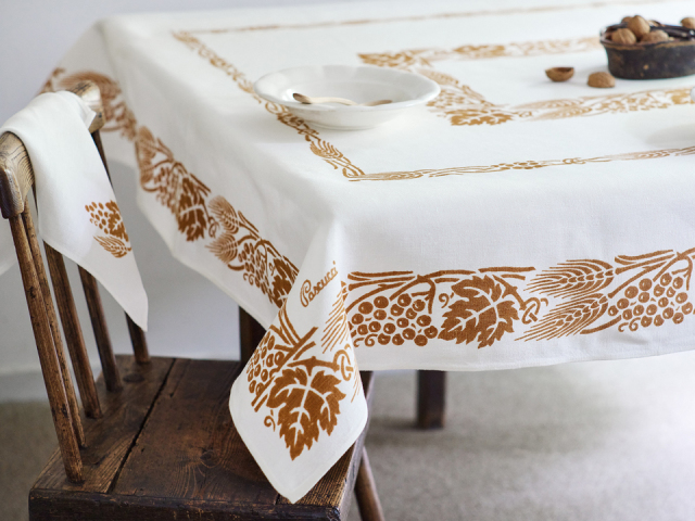 ヴィンテージ　テーブルクロス　クロススティッチ　鳥 ヴィンテージ テーブルクロス クロススティッチ 鳥