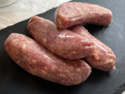 フランス産サルシッチャ（生ソーセージ） 1本入【冷凍タイプ】約120g　（不定貫、価格は再計算）