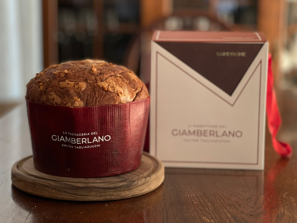 【11月末頃入荷予定】パネットーネ・サンドローネ（チェリー＆ビターチョコ）1kg