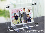 写真時計【長方形(小)】《還暦祝いや記念日のプレゼントに》